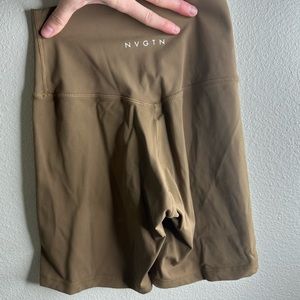 Light mocha NVGTN shorts